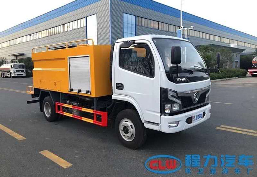 東風(fēng)福瑞卡藍(lán)牌高壓清洗車(chē) 國(guó)六